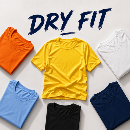 Dry Fit Round Neck Tshirts